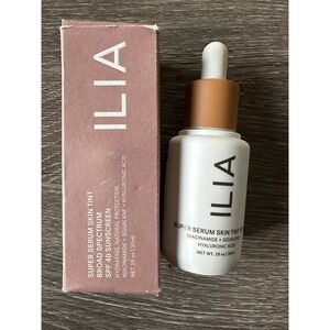 ILIA Super Serum Skin Tint Foundation Makeup Full Size 1oz - ST12.75 PAPAKOLEA -